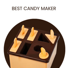 Plastic Kulfi Mold, Kulfi Molds 8 pcs Tray Ice Cream Mold Reusable Frozen Kulfi Maker sicle Sticks Lolly Ice sicle Candy Mold for Children pink Color (Brown Box) - dailyneed.life