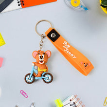 Cute Cartoon Silicone 3D Key Chain with Metal Hook & Strap (Pack of 1) - dailyneed.life