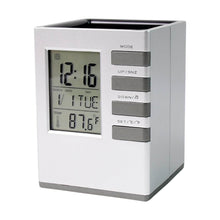 Multifunction Cube Digital Desk Clock with Pen Holder (1 Pc) - dailyneed.life