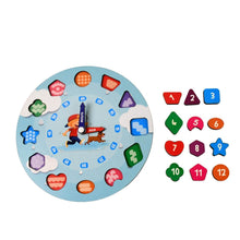Aditi Wooden Educational Learning Clock Toy with Movable Hands - dailyneed.life