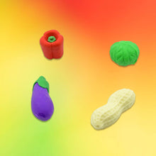 Mini Cute Vegetable & Fruit Erasers (4 Pc): Pencil Rubbers for Kids - dailyneed.life