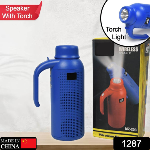 Smart Bluetooth Speaker with Torch & Night Flashlight - dailyneed.life