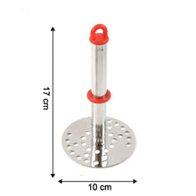 Stainless Steel Potato Masher with Ergonomic Handle (17cm / 1 Pc) - dailyneed.life