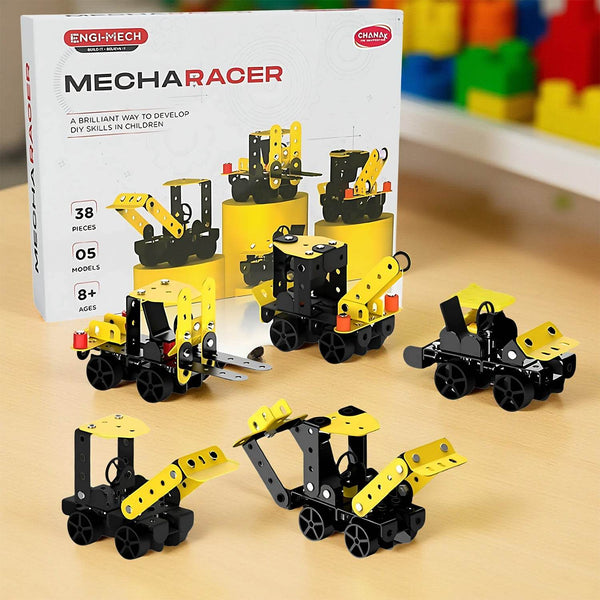 Aditi STEM Educational Mecha Racer DIY Construction Kit - dailyneed.life