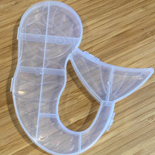 Mermaid Shape Plastic Storage Organizer Box (1 Pc) - dailyneed.life
