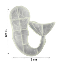 Mermaid Shape Plastic Storage Organizer Box (1 Pc) - dailyneed.life