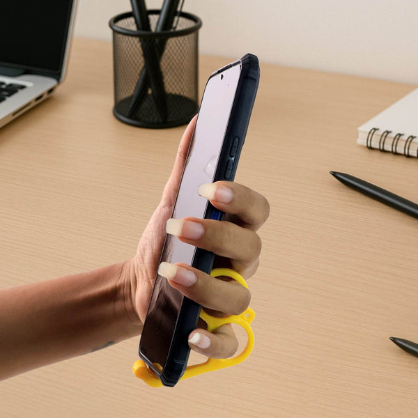 Plastic Hand Mobile Stand (Mix Color / 50 Pc) - dailyneed.life