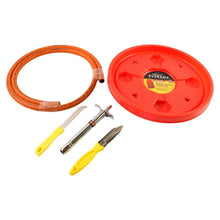 Mishra's 5-Piece Multipurpose LPG Kitchen Combo Set with Gas Pipe, Cylinder Trolley, Knife, Lighter & Peeler - dailyneed.life