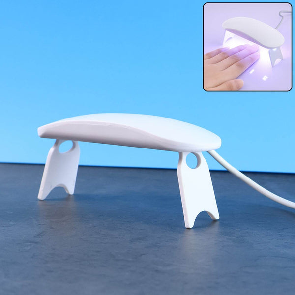 Mini Portable UV LED Nail Lamp for Gel Nail Polish Curing (1 Pc) - dailyneed.life