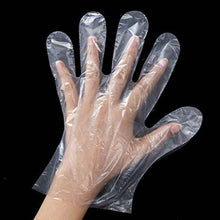 Plastic Transparent Disposable Clear Gloves (White) (100Pc) - dailyneed.life