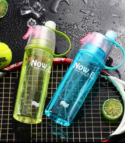 New Spray Portable Water Bottle (600ML) - dailyneed.life