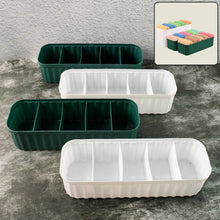 5 Compartments Socks / Handkerchief / Underwear Storage Box Socks Drawer Closet Organizer Storage Boxes (pack of 4) - dailyneed.life