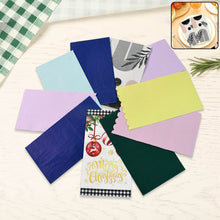 Multi-Color & Printed Disposable Food Wrapping Paper Set (10 Pc) - dailyneed.life