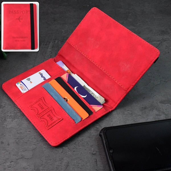Premium Multifunction Travel Passport Holder & Wallet (15x11cm / 1 Pc) - dailyneed.life