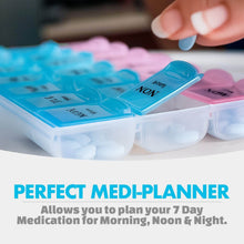 Weekly Pill Organizer Box with 21 Compartments (1 Pc) - dailyneed.life