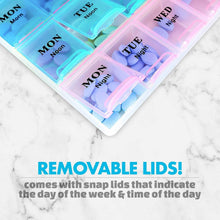 Weekly Pill Organizer Box with 21 Compartments (1 Pc) - dailyneed.life
