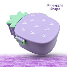 Pineapple Shaped Lunch Box with Compartments Lunch Food Container with Box Portable Lid School & Kids Lunch Box - dailyneed.life
