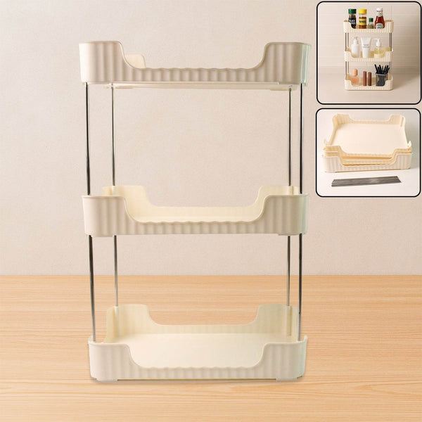 3-Tier Multipurpose Storage Organizer Rack Shelf (1 Set) - dailyneed.life
