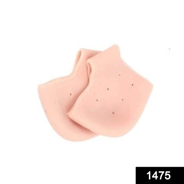 Anti Crack Silicone Half Gel Heel And Foot Protector Moisturizing Socks - dailyneed.life