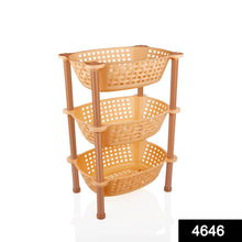 Multipurpose Plastic Storage Rack Organiser, Diwali - 3 pcs - dailyneed.life