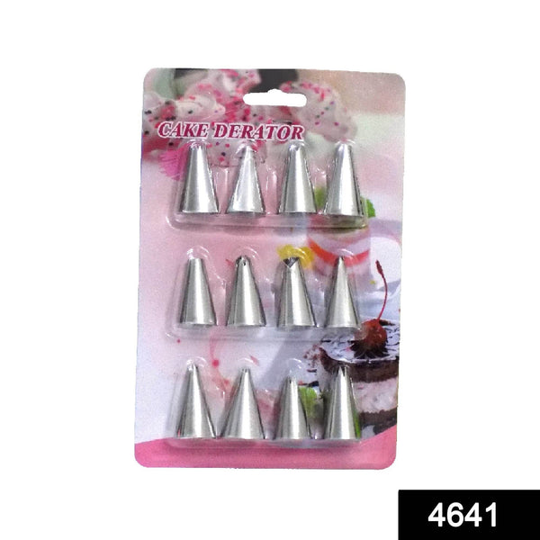 Cake Decorating Stainless Steel Nozzle (12pcs) - dailyneed.life