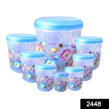 Air Tight Plastic Transparent Container Set (10000ml, 7000ml, 5000ml, 3000ml, 2000ml, 1000ml, 750ml, 500ml) - dailyneed.life