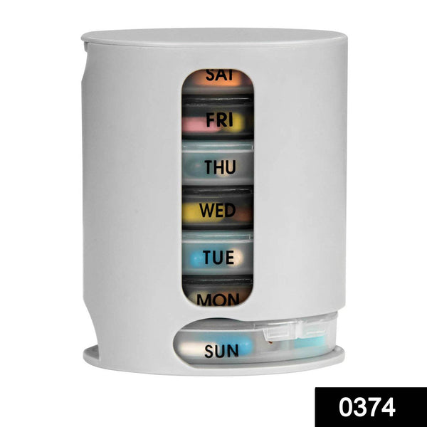 Pill Pro 7 Day Weekly Tablet Medicine Organizer Box - dailyneed.life