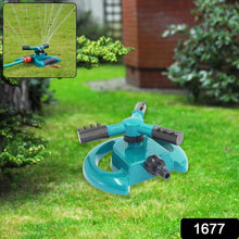 3 Arm 360° Sector Rotating Water Sprinkler Garden Pipe Hose Irrigation Yard - dailyneed.life