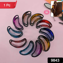 Plastic Hair Clamp Grip, Simple Matte Hair Barrette Clamp (1 Pc) - dailyneed.life