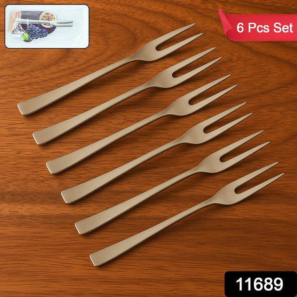 Apex 6 IN 1 Stainless Steel Fruit Fork (1 Set) - dailyneed.life