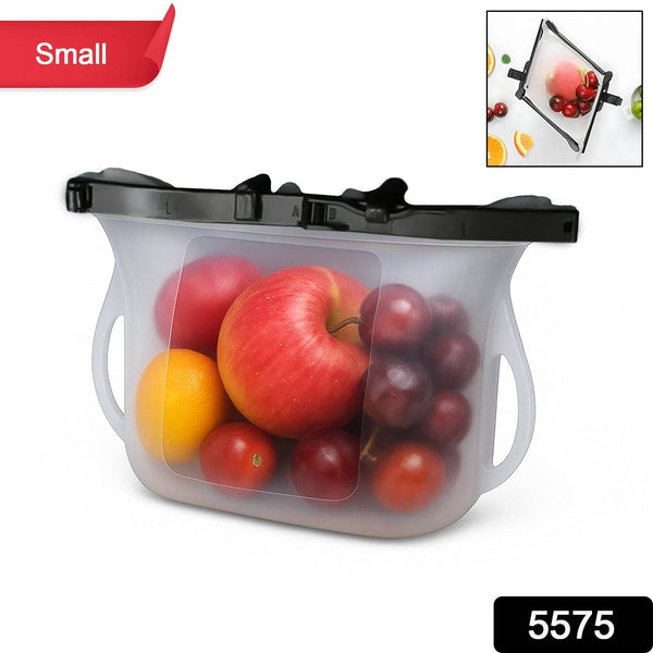 Reusable Silicone Food Storage Bag for Snacks (1 Pc, Leakproof, BPA Free) - dailyneed.life