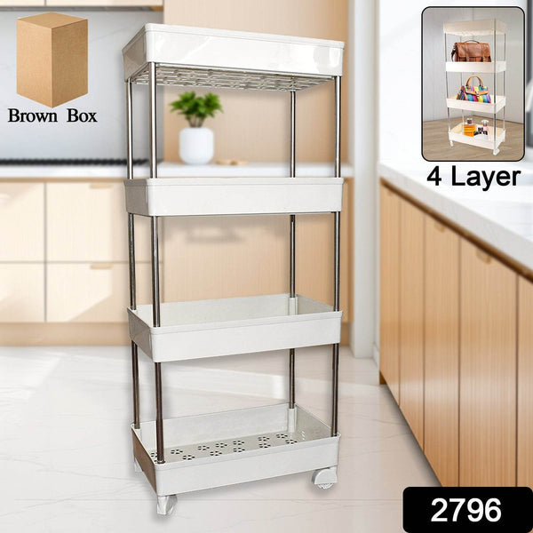 4 Layer Kitchen Rack For Holding And Placing Types Of Things - dailyneed.life