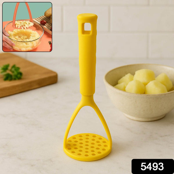Kitchen Food Masher | Heavy Duty Masher for Fruits, Veggies & Potatoes | Soft Grip Handle (1 Pc) - dailyneed.life