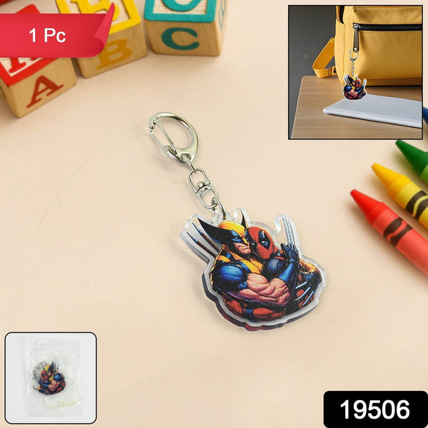 Cartoon Character Acrylic Keychain for (1 Pc) - dailyneed.life