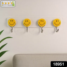 Multipurpose Self-Adhesive 4 hooks for wall Hook (1 Pc) - dailyneed.life