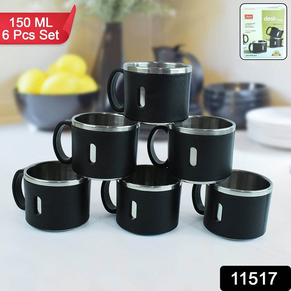 Apex Stainless Steel Desk Mug (6 Pc) - dailyneed.life