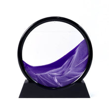 3D Moving Sand Art – Liquid Motion Deep Sea Sandscape with Round Glass Frame (1 Pc) - dailyneed.life