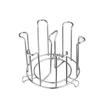 SS Round Glass Stand used for holding sensitive glasses and all present in all kinds of kitchens of official and household places etc. - dailyneed.life