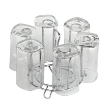 SS Round Glass Stand used for holding sensitive glasses and all present in all kinds of kitchens of official and household places etc. - dailyneed.life