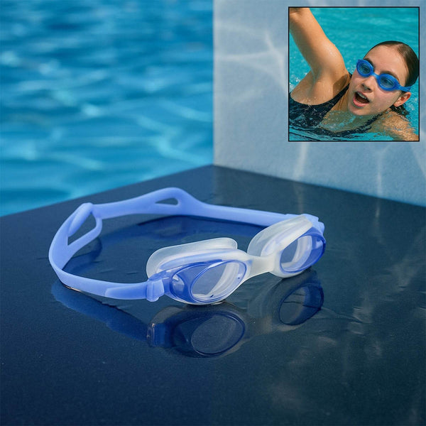 Adjustable Anti-Fog Swimming Goggles with UV Protection and Soft Silicone Strap - dailyneed.life