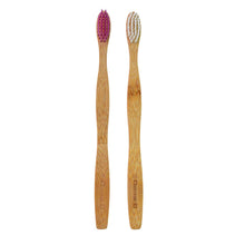 Eco-Friendly Natural Bamboo Toothbrush with Medium Bristles (2 Pc) - dailyneed.life