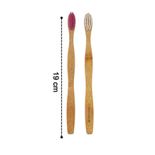 Eco-Friendly Natural Bamboo Toothbrush with Medium Bristles (2 Pc) - dailyneed.life