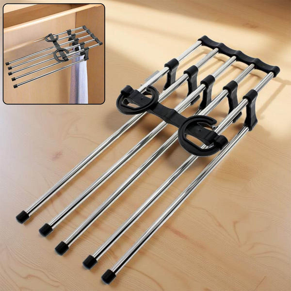 Adjustable Big Trouser Pants Hanger Organizer - dailyneed.life