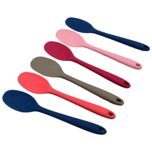 Multipurpose Silicone Spoon, Silicone Basting Spoon Non-Stick Kitchen Utensils Household Gadgets Heat-Resistant Non Stick Spoons Kitchen Cookware Items For Cooking and Baking (6 Pcs Set) - dailyneed.life