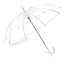 Premium Transparent Dome Umbrella with Curved Handle (1 Pc) - dailyneed.life