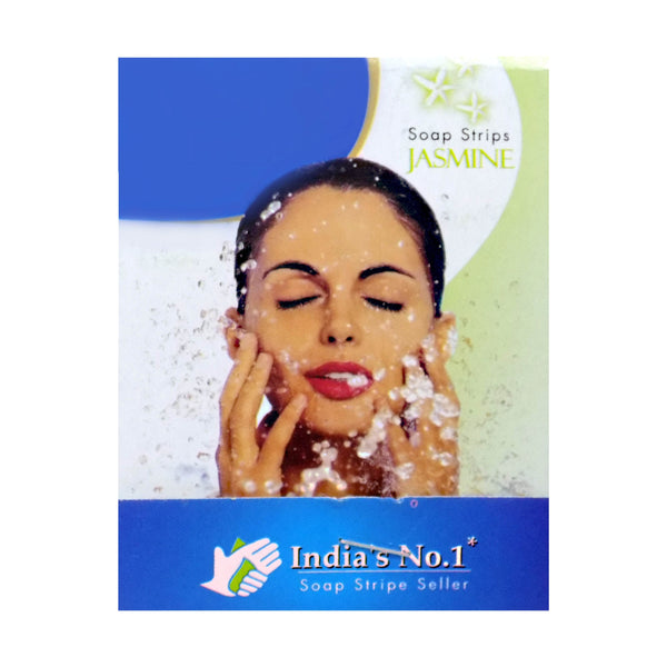 Fresh Paper Soap Strips Traveling Hand Wash with Jasmine Fragrance (100pc) - dailyneed.life