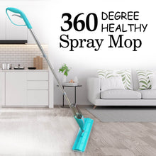 Cleaning 360 Degree Healthy Spray Mop with Removable Washable Cleaning Pad - dailyneed.life