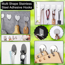 Multipurpose Stainless Steel Adhesive Hooks - dailyneed.life