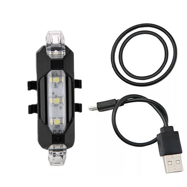 Rechargeable Bicycle Front Waterproof LED Light (White) - dailyneed.life