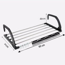 Adjustable Folding Clothes Drying Racks Hanger Shelf - dailyneed.life
